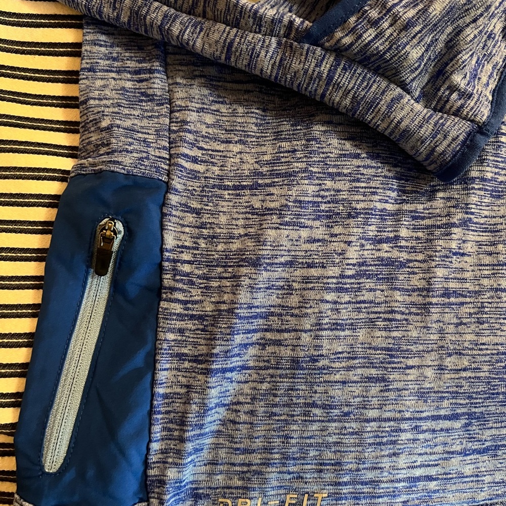 Nike Blue Performance Jacket Full-Zip Athletic We… - image 3